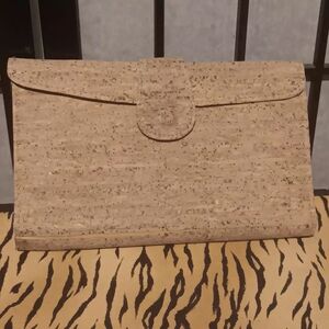 J Crew Cork Clutch Bag